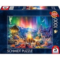 Schmidt Spiele Lejrbålsromantik under stjernehimlen, Puslespil 