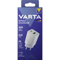 VARTA 57955101111, Oplader Hvid