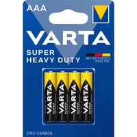 Varta Superlife AAA Engangsbatteri Alkaline Engangsbatteri, AAA, Alkaline, 1,5 V, 4 stk, Flerfarvet