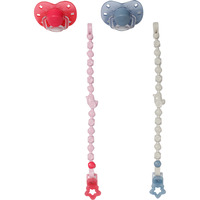 ZAPF Creation BABY born Dummy with Clip 2 assorted, Dukke tilbehør BABY born Dummy with Clip 2 assorted, Dukkesut & sutholder, 3 År