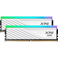 ADATA LANCER BLADE RGB DDR5 hukommelsesmodul 64 GB 2 x 32 GB 288-pin DIMM Fejlkorrigerende kode Hvid, 64 GB, 2 x 32 GB, DDR5, 6000 MHz, 288-pin DIMM