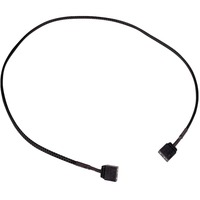 Alphacool Forlængerkabel aRGB 3-pin til 3-pin, 60 cm, Forlængerledning Sort