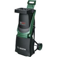 Bosch Batteridrevet hakker UniversalShredder, 36 Volt 2x18V-25, Kompostkværn Grøn/Sort