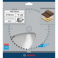 Bosch ‎2608641186 rundsavklinge 19 cm 1 stk Træ, 19 cm, Bosch, 380 g, 1 stk