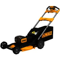 DEWALT Batteridrevet plæneklipper DCMWSP156N, 36 volt (2 x 18 volt) Gul/Sort