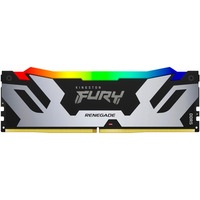Kingston FURY FURY 16 GB 7600 MT/s DDR5 CL38 DIMM Renegade RGB XMP, Hukommelse Sort, 16 GB, 1 x 16 GB, DDR5, 288-pin DIMM
