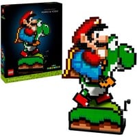 LEGO Super Mario World™: Mario og Yoshi, Bygge legetøj Byggesæt, 18 År, Plast, 1215 stk, 2,02 kg
