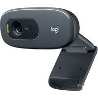 Logitech C270 HD webcam 3 MP 1280 x 720 pixel USB 2.0 Sort Sort, 3 MP, 1280 x 720 pixel, 30 fps, 720p, 55°, USB 2.0