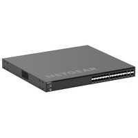 Netgear XSM4328FV Administreret L3 1U Sort, Switch Administreret, L3, Fuld duplex, Stativ-montering, 1U