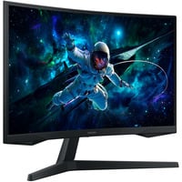 Samsung S32CG554EU computerskærm 81,3 cm (32") 2560 x 1440 pixel Wide Quad HD LED Sort, Gaming Skærm Sort, 81,3 cm (32"), 2560 x 1440 pixel, Wide Quad HD, LED, 1 ms, Sort