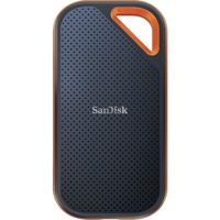 SanDisk Extreme PRO Portable 1000 GB Sort, Solid state-drev Sort/Orange, 1000 GB, USB Type-C, 3.2 Gen 2 (3.1 Gen 2), 2000 MB/s, Beskyttelse af adgangskode, Sort