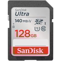 SanDisk SDSDUNB-128G-GN6IN, Hukommelseskort Sort