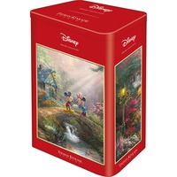 Schmidt Spiele Thomas Kinkade Studios: Mickey & Minnie i nostalgisk metalæske, Puslespil 