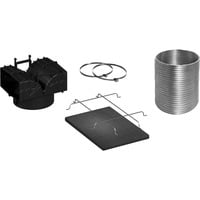 Siemens LZ11GKU13 emhætte tilbehør Emhætte, genbrugssæt, Konvertering sæt Emhætte, genbrugssæt, Sort, Sølv, Siemens, 600 g, 263 mm, 314 mm