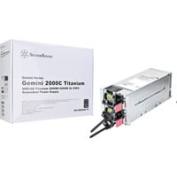 SilverStone Gemini 2000C Titanium, PC strømforsyning Sølv
