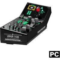 Thrustmaster VIPER Panel Sort USB Joystick + håndtag til motorstyring PC, Steuerpanel Sort, Joystick + håndtag til motorstyring, PC, Ledningsført, USB, Sort, Kabel