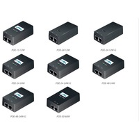 Ubiquiti POE-24-12W-5P, PoE injektor Sort