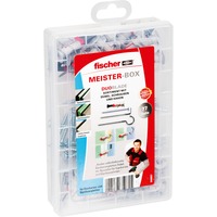 fischer Meister-Box DUOBLADE gipspladedyvel Lys grå/Rød
