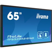 iiyama TF6539AS-B1AG, Offentlig visning Sort (mat)
