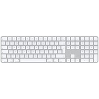 Apple Magic Keyboard tastatur Bluetooth QWERTY UK engelsk Hvid Sølv/Hvid, Layout i Storbritannien, Fuld størrelse (100 %), Bluetooth, QWERTY, Hvid