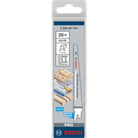Bosch 2 608 657 561 stiksav, rullesav & sabelsavklinge Saber savklinge Bimetal 1 stk Saber savklinge, Epoxy, Profil, Træ med søm, Bimetal, 4,3 mm, 10 cm, 15 cm