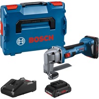 Bosch GSC 18V-16 E Strømforskydning 3200 spm 700 W, Tin snips Blå/Sort, Strømforskydning, Børstefri, Sort, Blå, 3200 spm, 2 cm, 0,7 mm