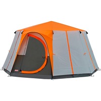 Coleman Kuppeltelt Octagon 8 Orange Orange/grå