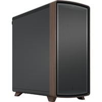 Fractal Design Summit Black Solid, Towerkabinet Sort/træ