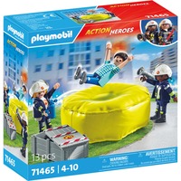 PLAYMOBIL City Action Brandmænd med luftmadrasser, Bygge legetøj 