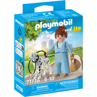 PLAYMOBIL My Life Manager med Dalmatiner, Bygge legetøj 