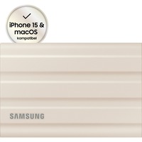 SAMSUNG MU-PE1T0K 1000 GB Beige, Solid state-drev Beige, 1000 GB, USB Type-C, 3.2 Gen 2 (3.1 Gen 2), 1050 MB/s, Beskyttelse af adgangskode, Beige