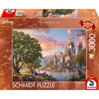 Schmidt Spiele Thomas Kinkade Studios: Belle's Magical World, Puslespil 