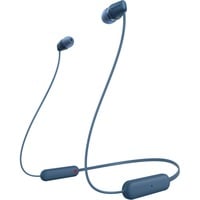 Sony WI-C100 Headset Trådløs I ørerne Opkald/musik Bluetooth Blå, Hovedtelefoner Blå, Trådløs, Opkald/musik, 20 - 20000 Hz, 20 g, Headset, Blå