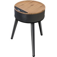 Unold 86545 varmeapparat Indendørs Sort, Træ Blæser med elektrisk områdevarmer, Varmeblæser Sort/træ, Blæser med elektrisk områdevarmer, Keramisk, 1,2 m, Indendørs, Sort, Træ, Plast