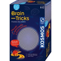KOSMOS Fun Science Brain Tricks, Eksperiment boks Forsøgssæt, Elektricitet, 8 År, Flerfarvet