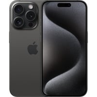 Apple iPhone 15 Pro 256GB Renoveret, Mobiltelefon Sort
