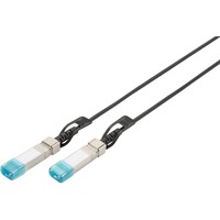 Digitus DN-81222 fiberoptisk kabel 2 m SFP+ Sort Sort, 2 m, SFP+, SFP+