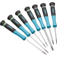 Hazet Elektronisk skruetrækkersæt 811EL/7, 7 dele Sort/Blå