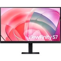 SAMSUNG S70D computerskærm 68,6 cm (27") 3840 x 2160 pixel 4K Ultra HD LCD Sort, LED-skærm Sort, 68,6 cm (27"), 3840 x 2160 pixel, 4K Ultra HD, LCD, 5 ms, Sort