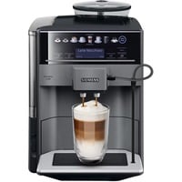 Siemens EQ.6 plus TE651209RW kaffemaskine Fuld-auto Espressomaskine 1,7 L, Kaffe/Espresso Automat Titanium, Espressomaskine, 1,7 L, Kaffebønner, Malet kaffe, Indbygget kværn, 1500 W, Sort, Titanium