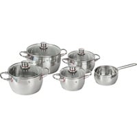 WMF Quality One 07.7455.6380 grydesæt 9 stk rustfrit stål, Kogegrej, Rustfrit stål, Rustfrit stål, Rustfrit stål, Rustfrit stål, Rustfrit stål