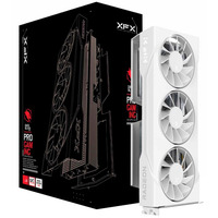 XFX Radeon RX 9060 XT Swift OC Triple Fan, Grafikkort Hvid