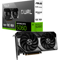 ASUS GeForce RTX 5060 DUAL OC Edition Advanced 8GB, Grafikkort 