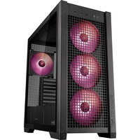 ASUS TUF Gaming GT302 ARGB Midi Tower Sort, Towerkabinet Sort, Midi Tower, PC, Sort, EATX, ATX, micro ATX, Mini-ITX, Flere, 16,5 cm