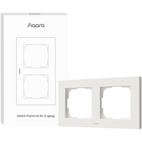 Aqara Switchramme H2 EU (2-Gang), Monteringsrammen Hvid
