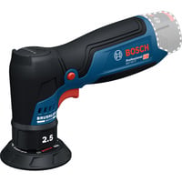 Bosch Ekscentersliber 12 volt 77 millimeter, Tilfældige rystepudser boxed