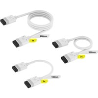 Corsair CL-9011126-WW, Kabel Hvid