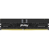 Kingston FURY FURY 32 GB 6400 MT/s DDR5 ECC Reg CL32 DIMM Renegade Pro EXPO, Hukommelse Sort, 32 GB, 1 x 32 GB, DDR5, 288-pin DIMM, Sort