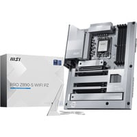 MSI 7E58-001R, Bundkort Hvid/Sølv