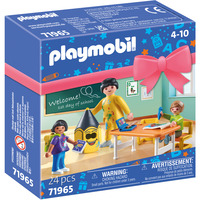 PLAYMOBIL Første skoledag, Bygge legetøj 
